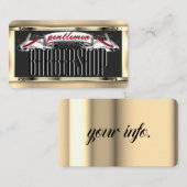 Kapper visitekaartje (Voorkant / Achterkant)