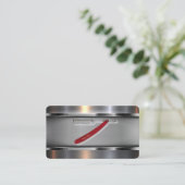 Kapper visitekaartje (Staand voorkant)