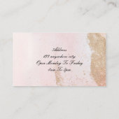 Kapper visitekaartje (Achterkant)