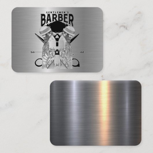 Kapper visitekaartje (Voorkant / Achterkant)