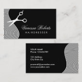 Kapper visitekaartjes | Professionele sjabloon (Voorkant / Achterkant)