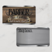 Kapper winkel logo / visitekaartje (Voorkant / Achterkant)