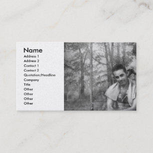 Kapper - WOII - GI-kapsel Visitekaartje