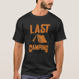 Kapperlaatste schone camping t-shirt