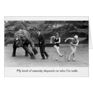  kappers en olifant dansen Charleston