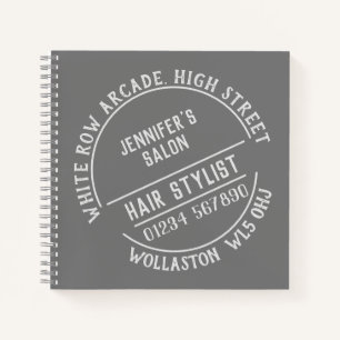 Kappers of kapsalon notitieboek