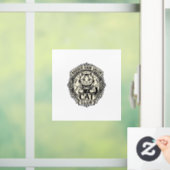 Kappers Salon Kat Grappige Kat Grafisch - Kapper H Raamsticker (Huis)