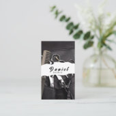 Kappers - weerspiegelen uw unieke talent visitekaartje (Staand voorkant)