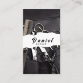 Kappers - weerspiegelen uw unieke talent visitekaartje (Voorkant)