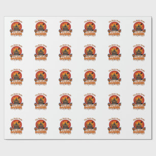 Kappersbezem Gebroken Halloween Pompoen Kniptang H Cadeaupapier