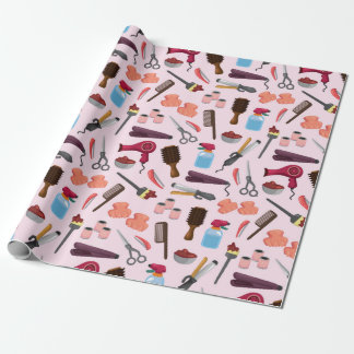 kapperseenheid KIT naadloos patroon Cadeaupapier