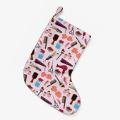 kapperseenheid KIT naadloos patroon Kleine Kerstsok (Voorkant (Hangend))