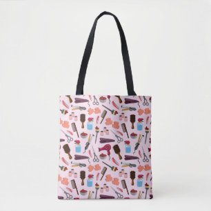 kapperseenheid KIT naadloos patroon Tote Bag
