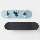Kappersontwerp Persoonlijk Skateboard (Horizontaal)