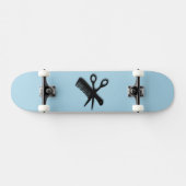 Kappersontwerp Persoonlijk Skateboard (Horizontaal)