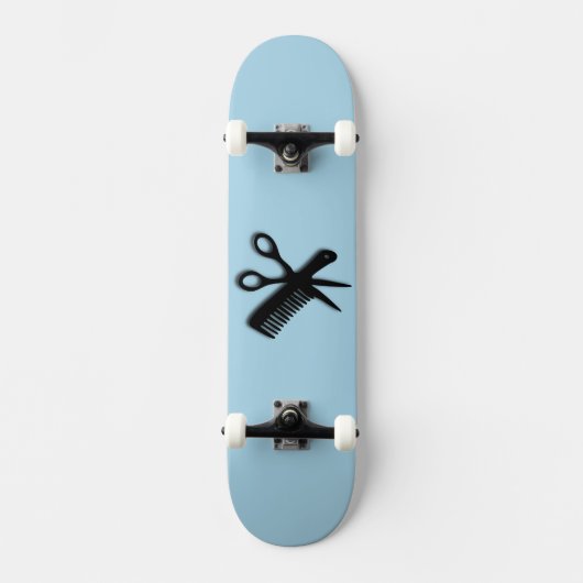 Kappersontwerp Persoonlijk Skateboard (Voorkant)