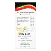 Kappersrek Kaart (Achterkant)