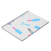 Kapperssalon Notebook Notitieboek (Linkerzijde)
