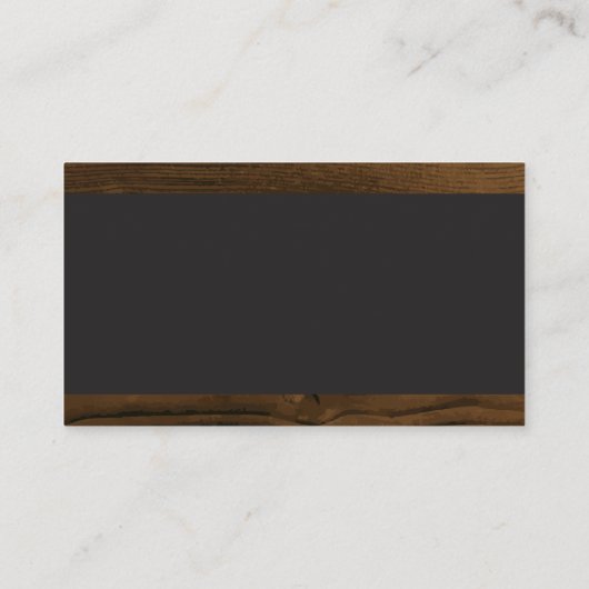 kappersschaar | kapstok | houtversiering visitekaartje (Achterkant)