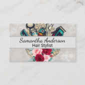 kappersschaar | Rozen Visitekaartje (Voorkant)