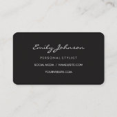 Kappersscharen Visitekaartje (Achterkant)