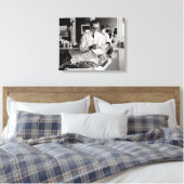 Kapperszaak, 1923 canvas afdruk (Insitu (Slaapkamer))