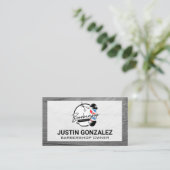 Kapperszaak Bord | Kapsel Visitekaartje (Staand voorkant)