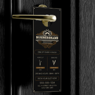  kapperszaak haar gesneden scheerhaar stylist deurhanger