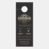  kapperszaak haar gesneden scheerhaar stylist deurhanger (Voorkant)