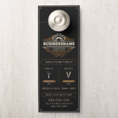  kapperszaak haar gesneden scheerhaar stylist deurhanger (Op knop)