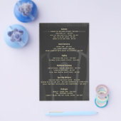Kapperszaak Kapper Prijslijst Service Menu (Enkel)