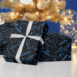 Kapperszaak Kapsel Kapsalon Gereedschap Cadeau  Cadeaupapier