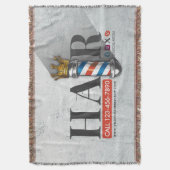 Kapperszaak King Crown Kapper Paal Kapsalon Deken (Voorkant Verticaal)