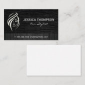 Kapperszaak Logo | Kapster Visitekaartje (Voorkant / Achterkant)