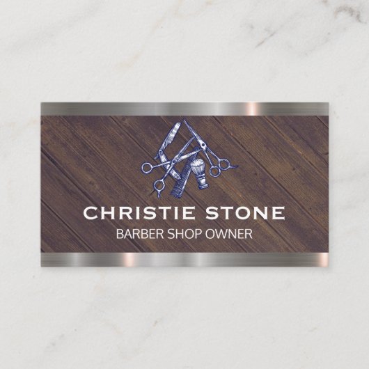 kapperszaak | Schaar Accessoires Visitekaartje (Voorkant)