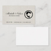 kapperszaak | stylist | Man-pictogram Visitekaartje (Voorkant / Achterkant)