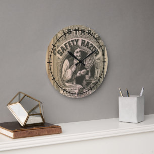 kapperszaak veiligheidsscheermes grote klok