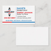 Kapperszaak visitekaartje (Voorkant / Achterkant)