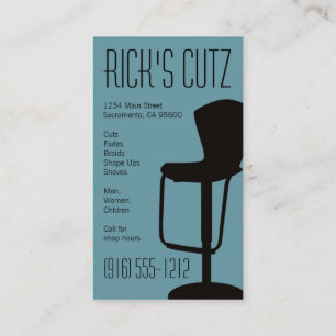 Kapperszaak visitekaartje