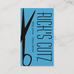 Kapperszaak visitekaartje