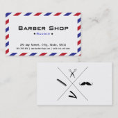 Kapperszaak visitekaartje (Voorkant / Achterkant)