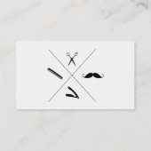 Kapperszaak visitekaartje (Achterkant)