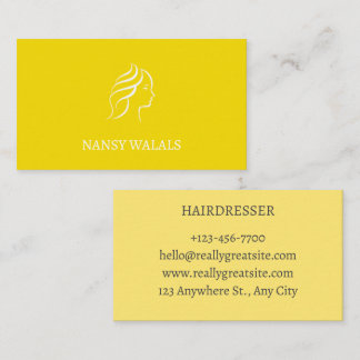 Kappervisitekaartje Visitekaartje