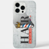 Kapperzaak King Crown Kapper Paal Kappersalon Case-Mate iPhone Case (Achterkant)