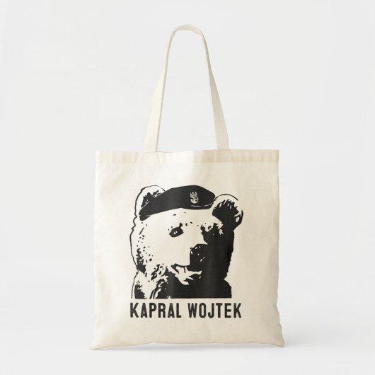 Kapral Wojtek Het beer Wojtek Pools Beer Tote Bag (Voorkant)