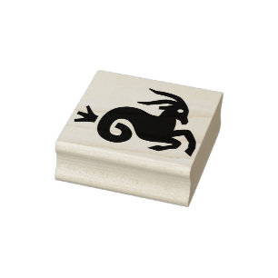 kapricorn - geitenstempel rubberstempel