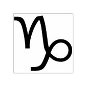 kapricorn symbool kunststempel rubberstempel (Afrduk)
