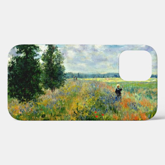 Kaproosveld, Argenteuil - Kunstwerk van Claude Mon Case-Mate iPhone Case (Achterkant (horizontaal))
