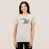 Kaprosuchus Dinosaur Adult Shirt (Voorkant volledig)
