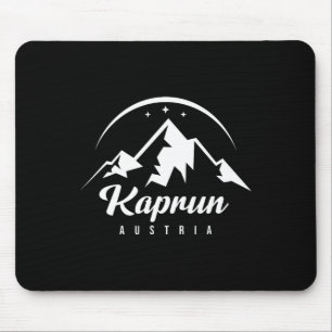 Kaprun Austria Ski Resort Skiën Snowboarden Souv Muismat